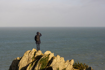 Fototapeta na wymiar Bretagne im Dezember
