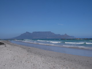 Bloubergstrand Table Mountain Cape Town Afrique du Sud