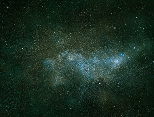 Night sky with stars as background