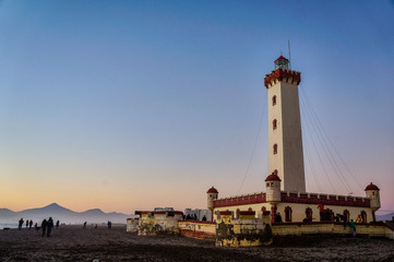 La Serena lighthouse in Chile