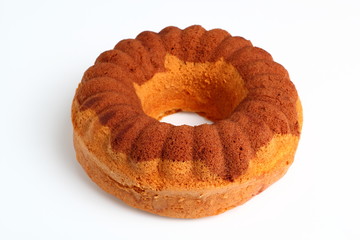 Chocolate and Vanilla Marble Cake