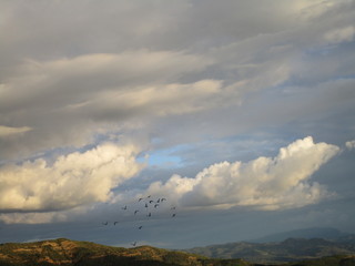 Cielo nublado