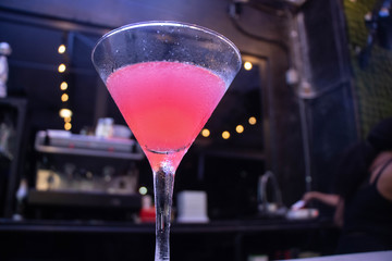 cocktail in the bar