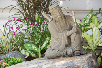 Obraz premium Wat Phra Kaew, Temple of the Emerald Buddha, Wat Phra Si Rattana Satsadaram, Thailand