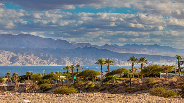 eilat red sea landscape tropic nature wallpaper 