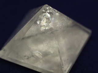 Quartz Crystal Pyramid