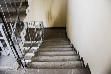 stairway in construction © vladimirovna