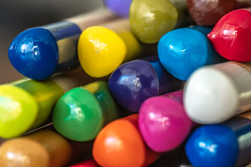color pencils back