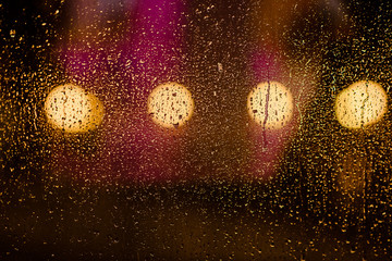 lights on window