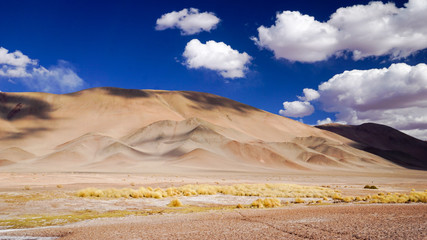 Hills outside Tolar Grande in the Salta puna desert in Argentina