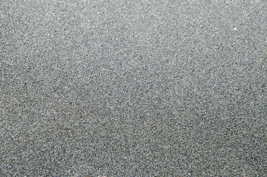 Foam rubber. Professional soundproofing for audio and video recording studios. Soundproof paralon on a white background, in macro. Soundproofing texture background for studio