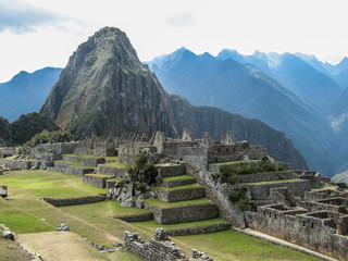 View from top of Machupicchu