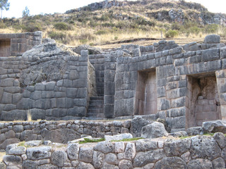 Tambomachay in Peru arqueological site