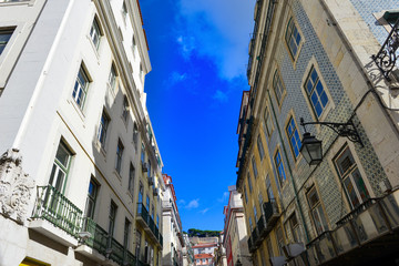 Fototapeta na wymiar Rua Augusta in Lissabon