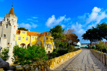 Obraz premium Condes de Castro Guimarães Museum in Cascais - Portugal