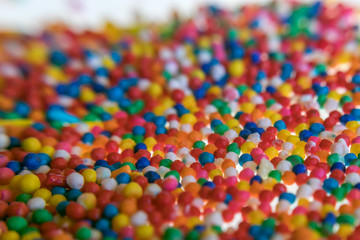Fototapeta na wymiar Dream world for Kids full of candies