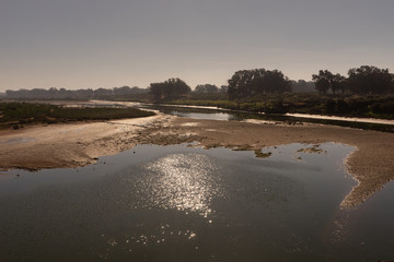 Oued Souss in the south of Agadir