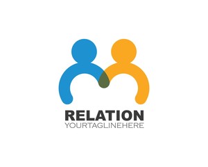 Community, network and social icon design