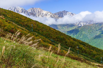 【長野県】秋の八方尾根　白馬三山