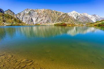 【長野県】秋の白馬三山と八方池　八方尾根