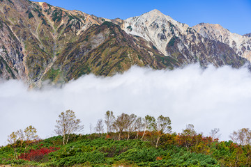 【長野県】秋の白馬三山　八方尾根	