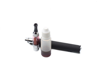 e-cigarettes or Vape with re-fill bottle