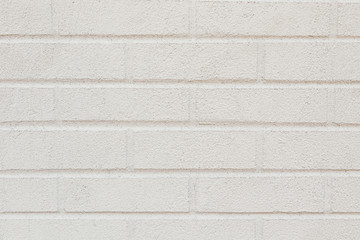 Clean white brick wall backdrop background texture