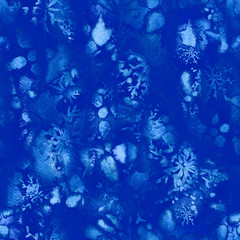 Fototapeta na wymiar blue white magic snow hoarfrost
