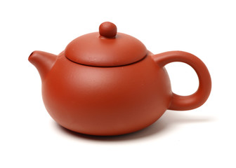 teapot on a white background