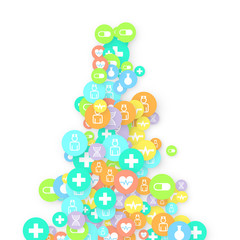 Pharmacy Background. Clinic Backdrop.