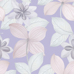  Hand painted colorful flowers. Flower pattern for design. Seamless floral pattern. Drawn flowers for packaging, wallpaper, fabric.