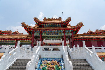 Fototapeta premium クアラルンプールの天后宮のイメージ