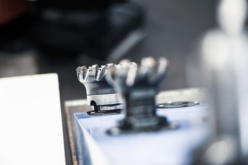 Industrielles Werkzeug in der Fabrikhalle