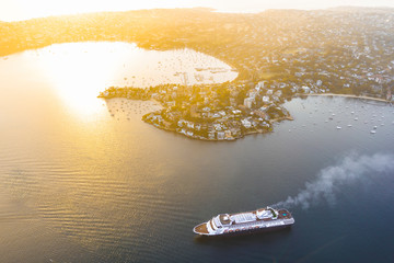 Whale beach aerial view , Sydney Australia