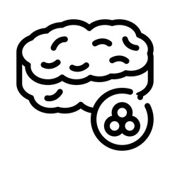 Caviar Nutrition Icon Vector. Outline Caviar Nutrition Sign. Isolated Contour Symbol Illustration