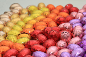Chocolate easter eggs
