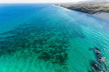 Tangalooma Shipwrecks off Moreton island, Queensland Australia