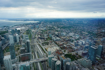 Fototapeta na wymiar From CN Tower