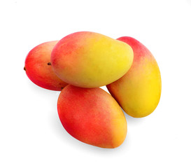 mango isolated on white background