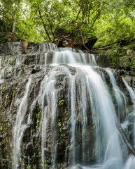 Fototapeta na wymiar A waterfall on Koh Rong Island, Cambodia