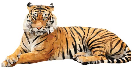 Low Poly Tiger