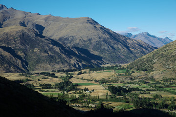 ニュージーランド、オタゴ地方の風景