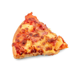 Pizza isolated on white background