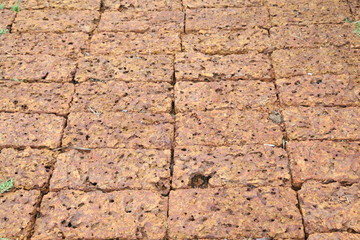 Old stone wall and background 