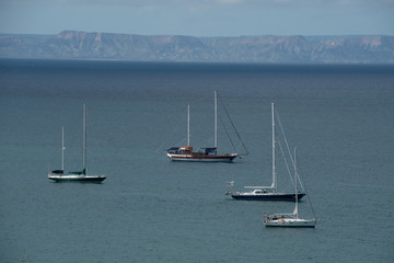 Fototapeta premium amazing view of the bay of Balandra in Baja California Sur, Mexico