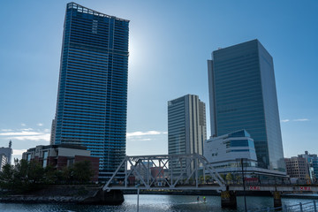 みなとみらいの都市風景