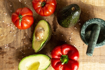 Healthy Ingredients; Fresh guacamole 