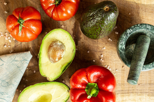 Healthy Ingredients; Fresh guacamole 