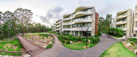 High rise residential building in Sydney Australia