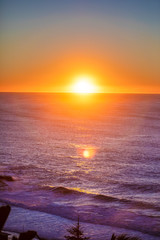 Fototapeta na wymiar Sunrise at Palm Beach, Sydney Australia